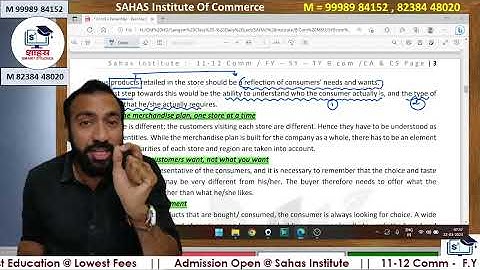 Topic 3 Principles of Merchandising || S.Y.B.Com - Retailing Management - Unit 2 #msu #bcom #shahas