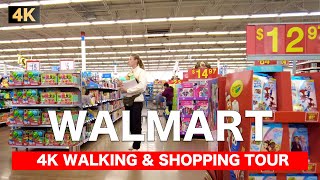 4K Walmart Shopping Tour TORONTO Canada | Why do Most Canadians Still Shop at Walmart?