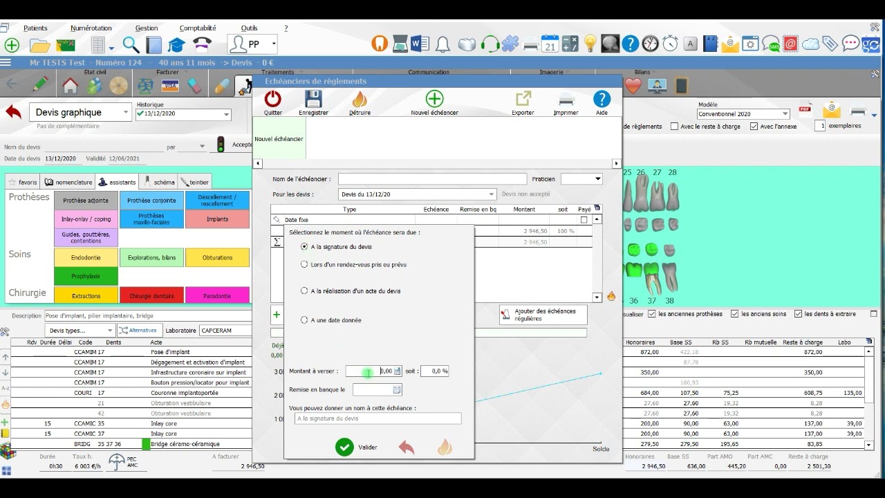 Echéancier logiciel Logosw