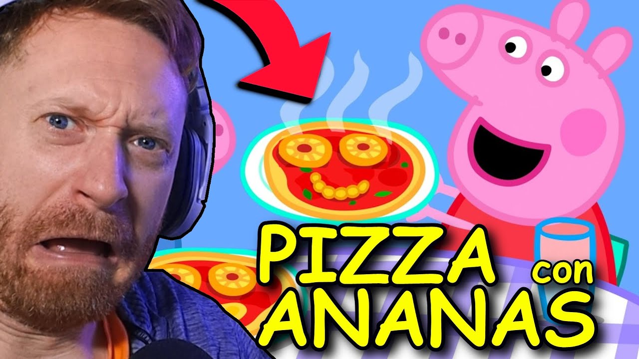 PEPPA PIG fa la PIZZA con l'ANANAS 🍕🍍 Reaction