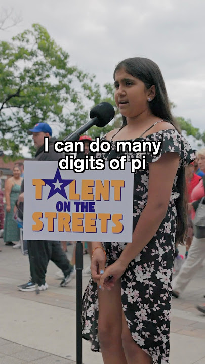 She can recite 66 digits of pi from memory!