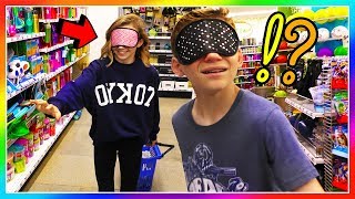 BLINDFOLDED SHOPPING AT fiVe BELoW | We Are The Davises