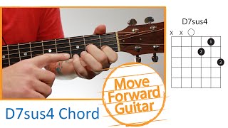 Guitar Chords for Beginners - D7sus4