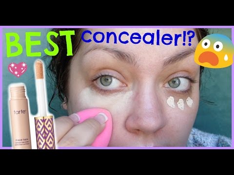 Video: Tarte Shape Tape Contour korektors Review