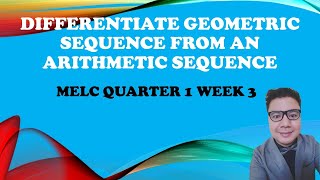 Celebrity Grade 10 Math - Quarter 1 - Lesson 6 - Diferrentiate Geometric Sequence from an Arithmetic Sequence Wealth