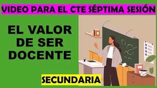 Soy Docente: EL VALOR DE SER DOCENTE: SECUNDARIA 'CREAR UN FUTURO PROPIO'