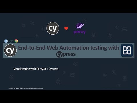 Visual UI testing with Percy.io + Cypress