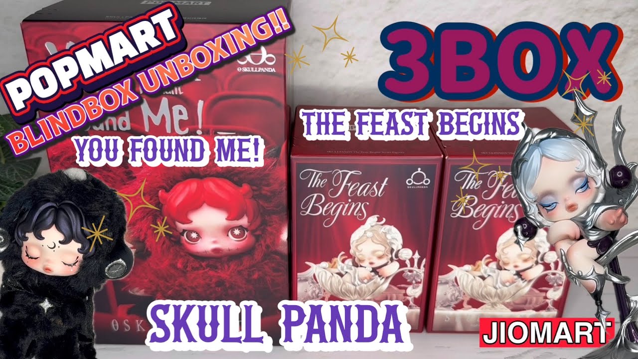 Two new releases] SKULL PANDA You Found Me! & The Feast Begins