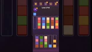 Block King Sort Puzzle Level 2741 to Level 2745 screenshot 5
