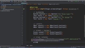 JAVA P2L5 - JavaFX Event Handlers