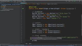JAVA P2L5 - JavaFX Event Handlers