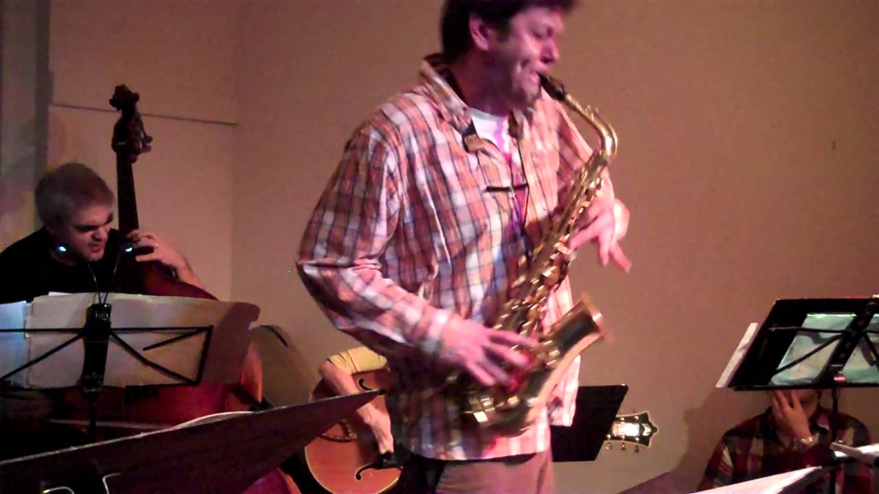 Jim Hobbs solo. Taylor Ho Bynum Sextet @ The Outpost, Cambridge, MA 12-23-2011