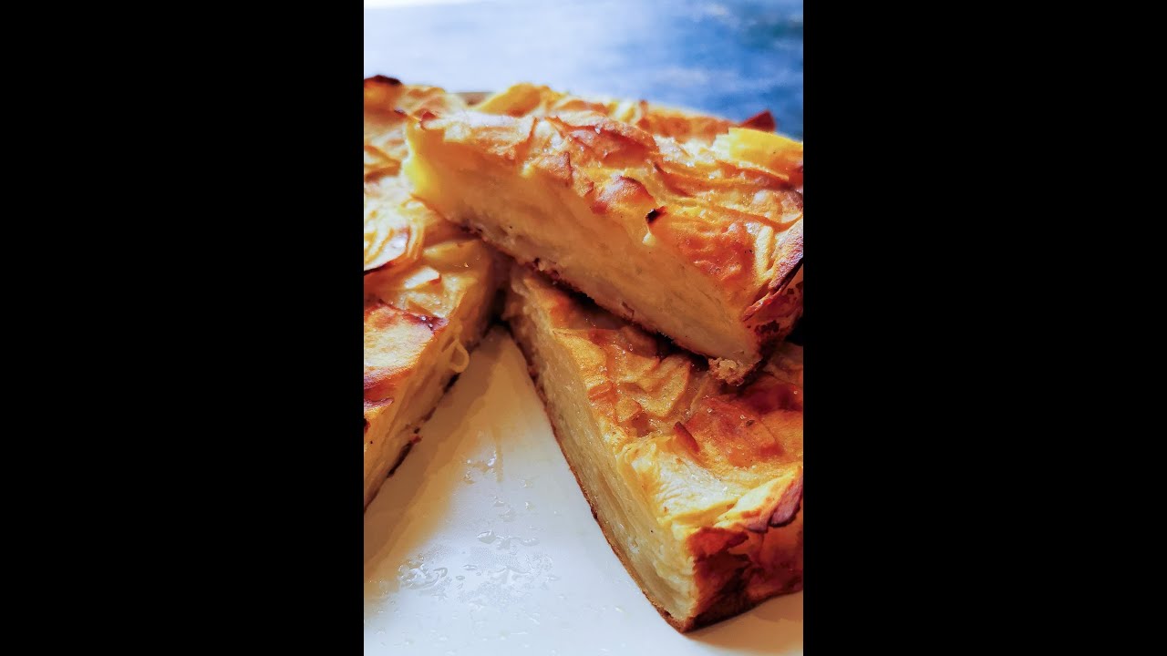 Recette Gateau Allege Aux Pommes Youtube