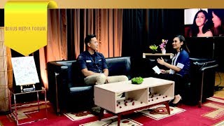 BINUS MEDIA FORUM - Ferdian Sianturi - Profesional Control Room Person NET TV screenshot 5