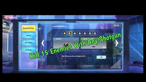 Kill 15 Enemies With Any Shotgun Task Completed 💯 CODM