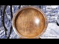Woodturning - Curly Maple with Mussel Shell Inlay and Mohawk Salad Bowl Finish Review