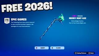 How To Get MERRY MINT AXE For FREE In FORTNITE 2026! (MERRY MINT AXE CODE)