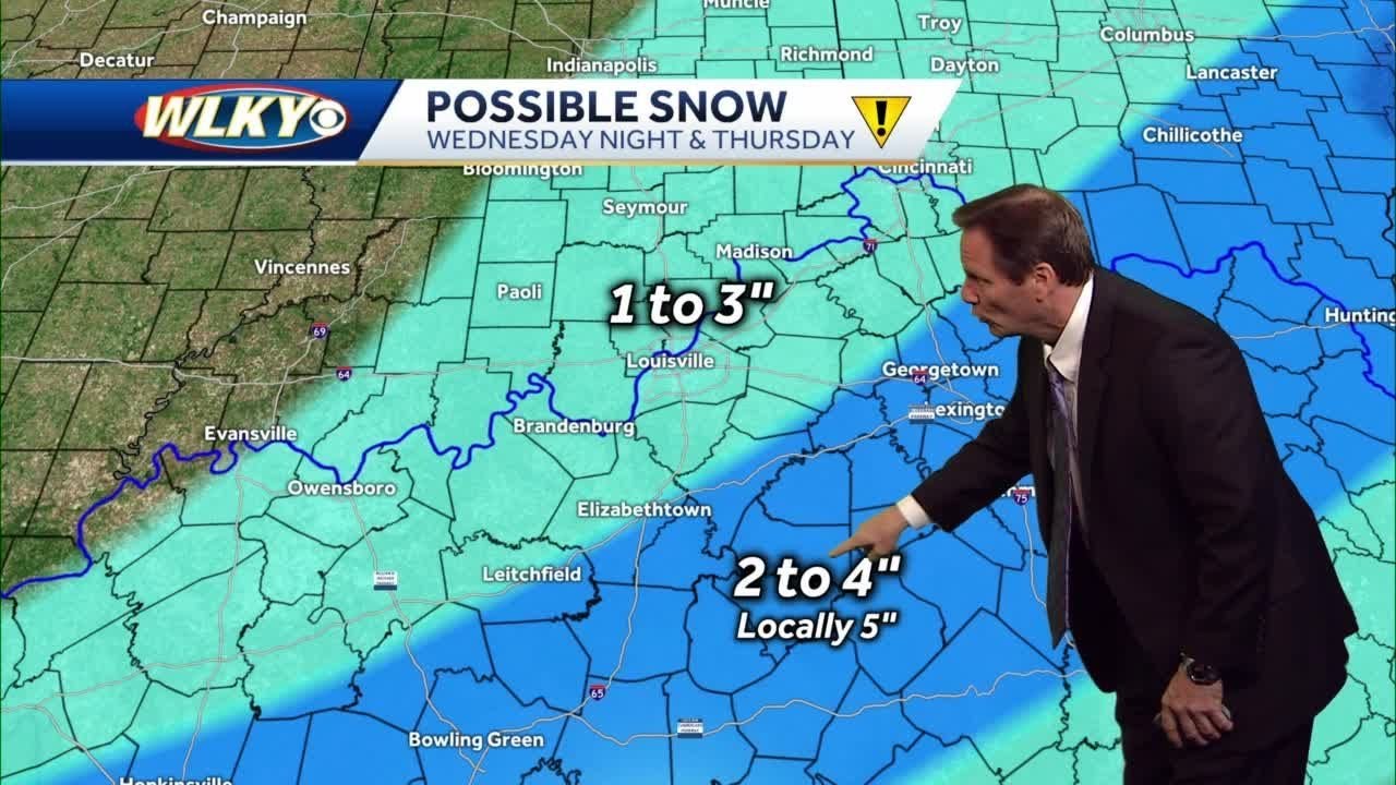 Snow chances increasing - YouTube
