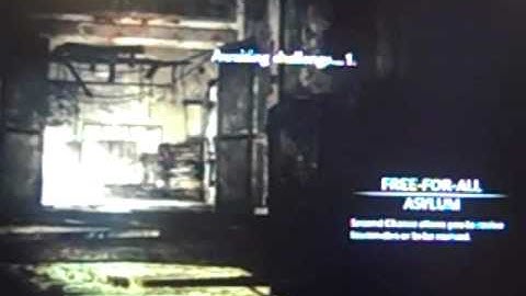 glitches and hiding spots on asylum in call of duty 5
