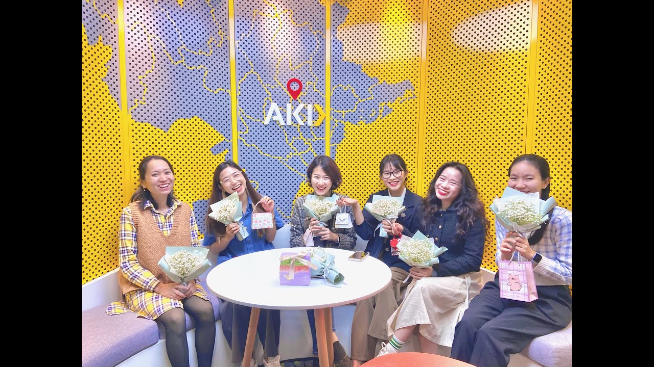 Happy women's day 8/3 at AKI Design