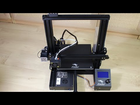 Купил 3D Принтер Ender 3. Распаковка. Сборка. Первые модели.