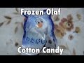 Frozen Olaf Cotton Candy アナと雪の女王オラフわたがし（綿菓子）