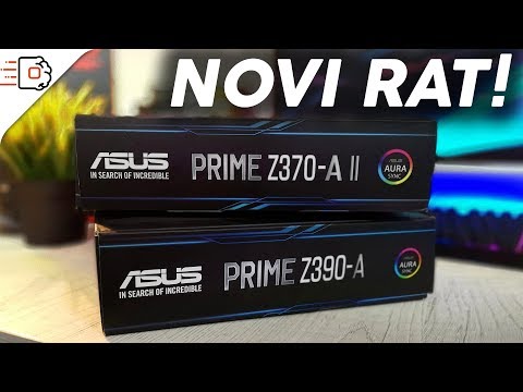 ULAZNICE U INTEL OVERCLOCK! ASUS PRIME Z370-A II vs Z390-A RECENZIJA - 4K