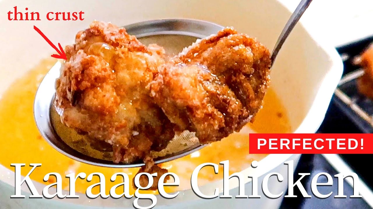 How to: Karaage Chicken   Perfected!