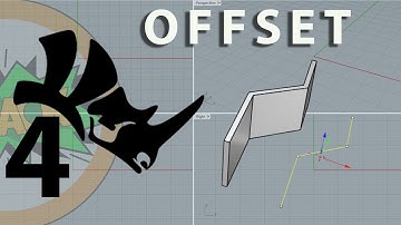 The Offset and OffsetSrf Command | RHINO FOR NOOBS EP4