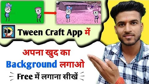 tween craft me apna background kaise lagaye | 100% free greenscreen background #tweencraft