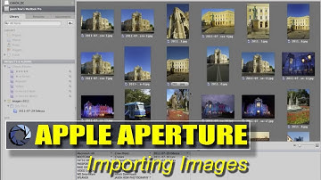 Apple Aperture Tutorial - Importing Images