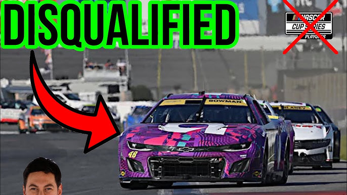 BREAKING NEWS: Alex Bowman DISQUALIFIED due to car being too light, Logano back in Playoffs