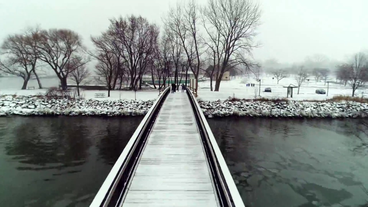 Phantom 4 Wet Suit in the SNOW 12 degrees - Freezing ice