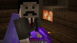 Scar and Mumbo say 'pants' in an American accent