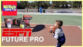 Espn Future Pro Basketball Football Soccer Ball Baseball Softball Toy Review - Willys Toys