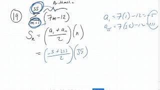 Kuta Software Arithmetic Sequences and Series 19