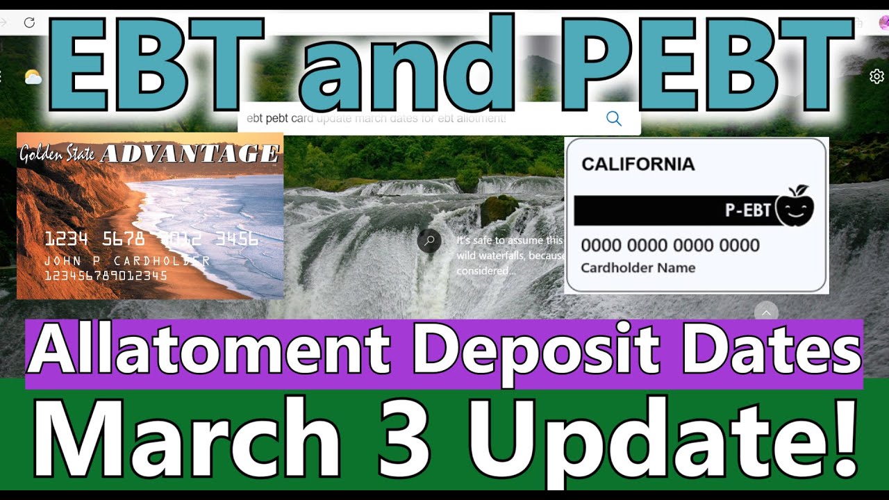 Apply for PEBT EBT Card 234 Allotment Deposit Dates 15 Increase