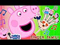 Família dos dedos com Peppa Pig | Finger Family Song - Canções Infantis/Пеппа Свинья