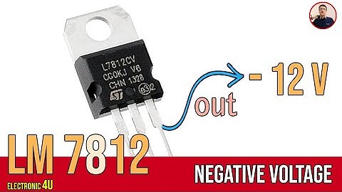 How to make a negative voltage with a positive regulator?