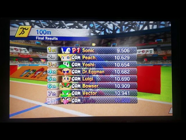 Mario & Sonic at the Olympic Games Circuit Mode Mercury Circuit