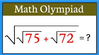 Nice Square Root Math Simplification Problems
