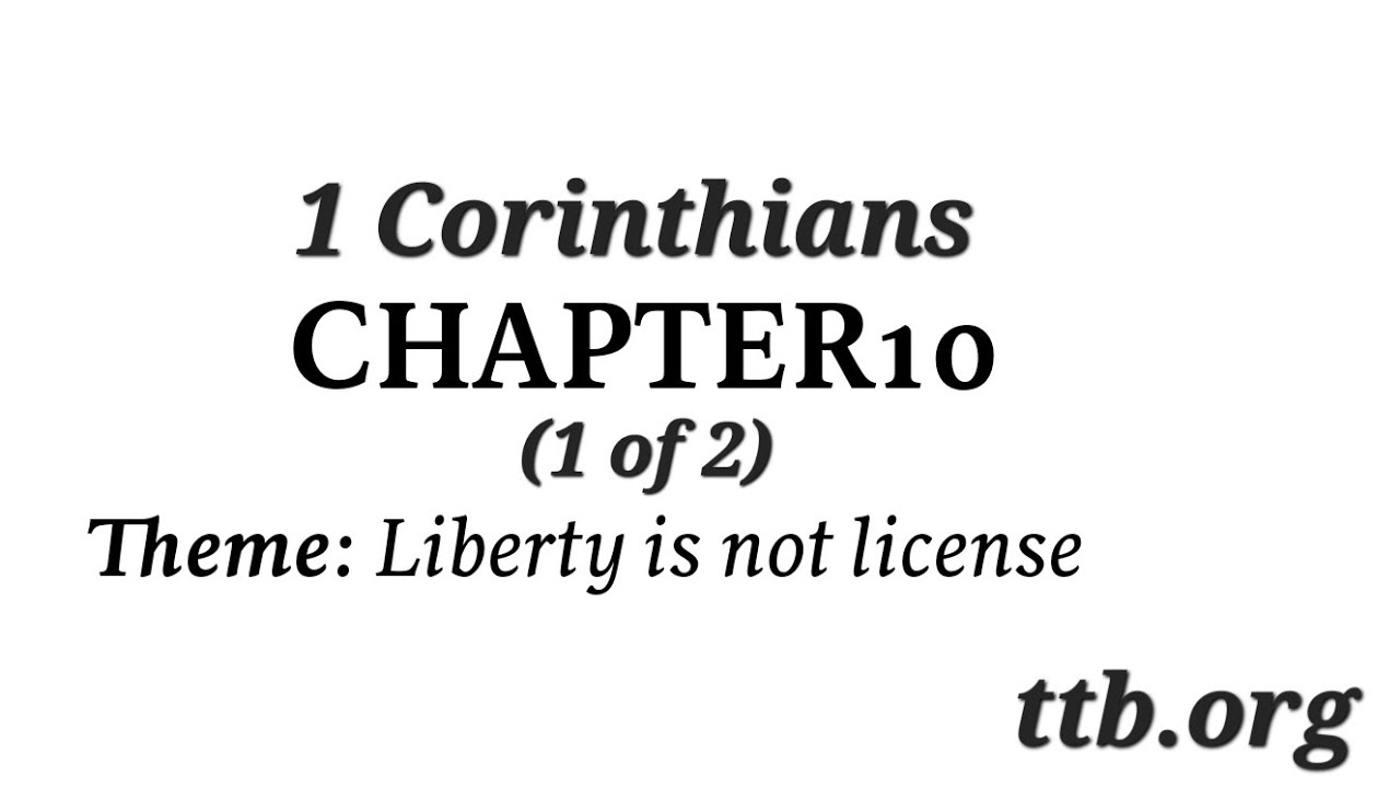 1-corinthians-chapter-10-bible-study-1-of-2-youtube