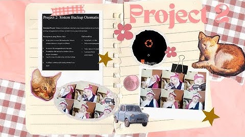 PROJECT 2 ( SISTEM BACKUP OTOMATIS)