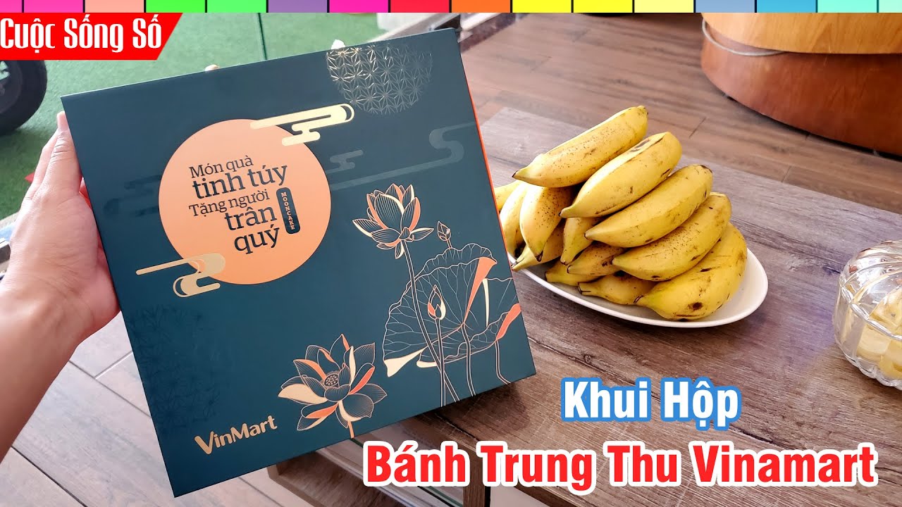 Khui Hộp Bánh Trung Thu Vinmart Xem Như Thế Nào ????... - youtube