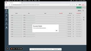 Tracking time to Assigned Projects and Tasks on the web app