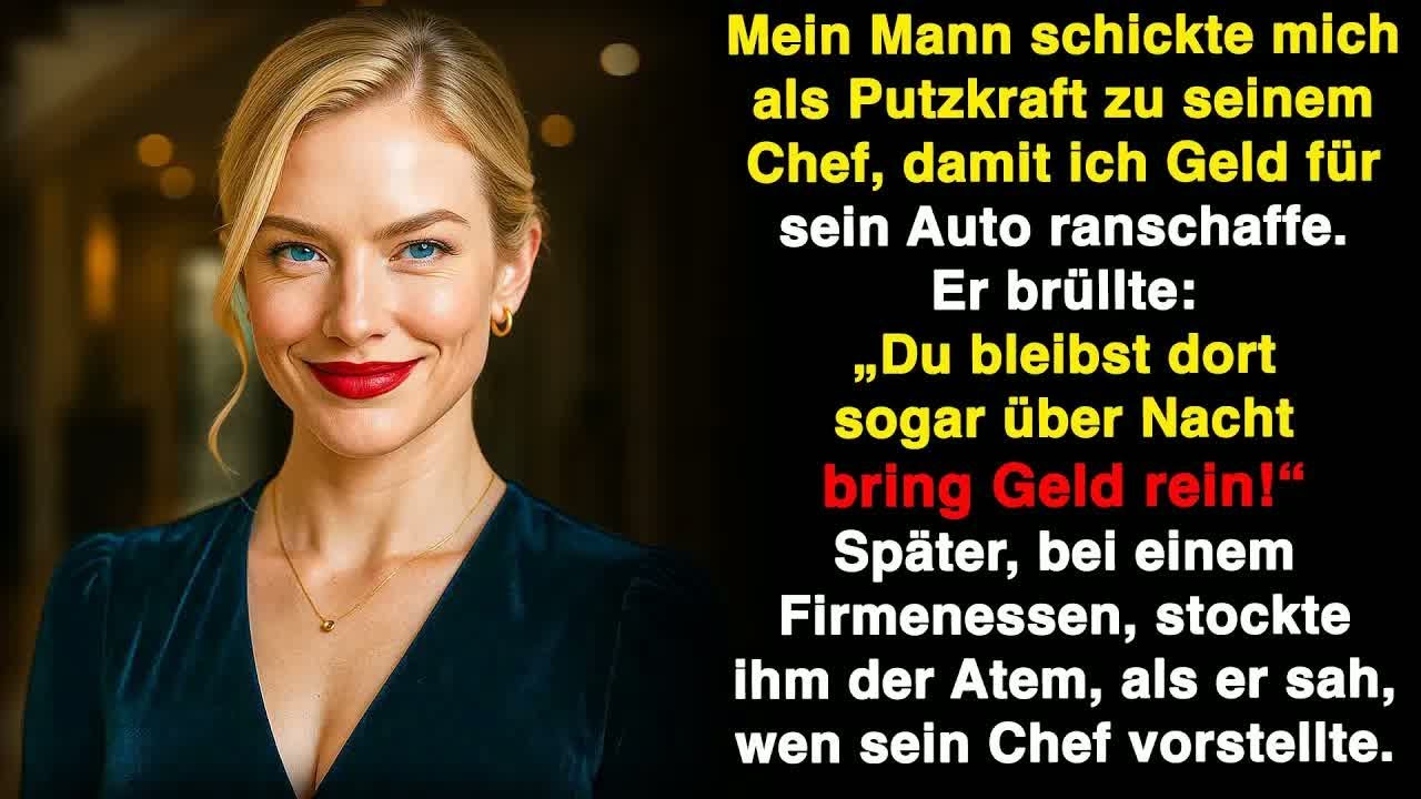 Mein Mann schickte mich wegen des Geldes als Haushaltshilfe zum Chef  Später bereute er es!