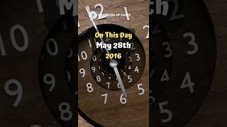 On This Day May 28 #bacheloroffacts #history #historyfacts  #shorts #onthisday #harambe #gorilla