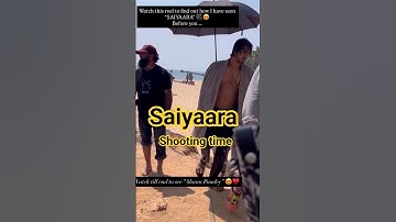 saiyaara ki shooting yaha hui thi ❤️| ahaan panday | new movie