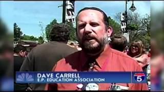 Eagle Point Strike Day 1;Teachers and Students Take to the Streets - May 8th, 2012