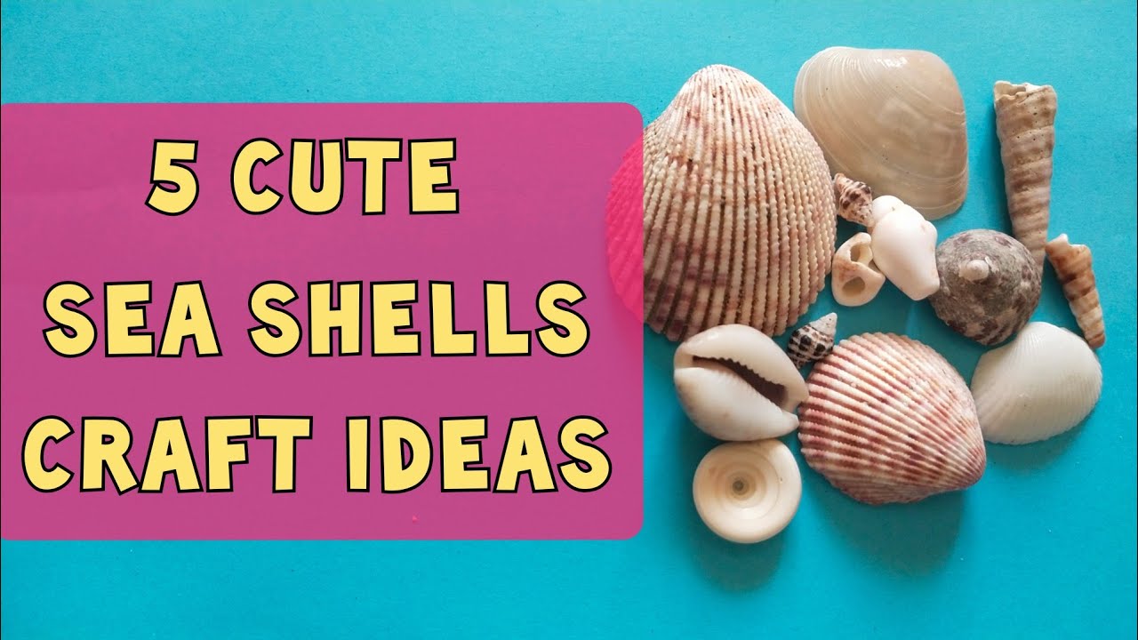 Adorable Seashell Craft Ideas for Kids  Seashell crafts, Crafts, Crafts  for kids to make